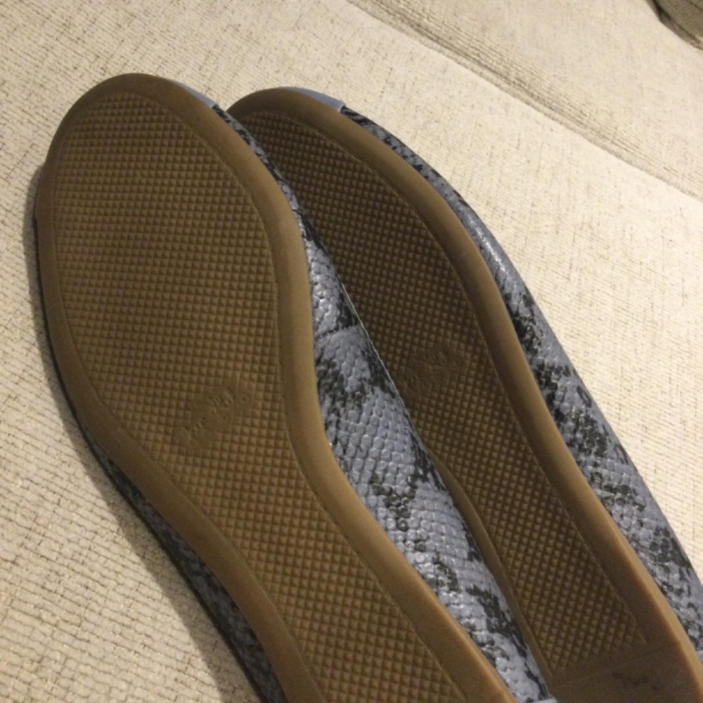 Coach blue python print flats - Picture 2 of 2